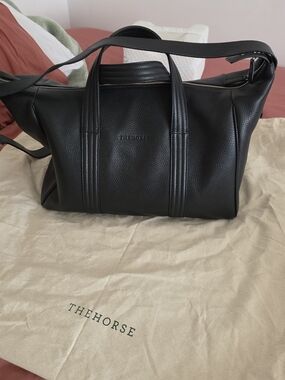 The Horse Aries Duffle Bag - Black